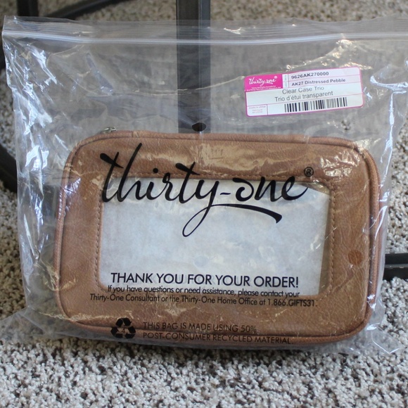 Thirty-One Clear Case Trio - Picture 1 of 8